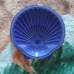 Fiesta Midnight blue shell plate